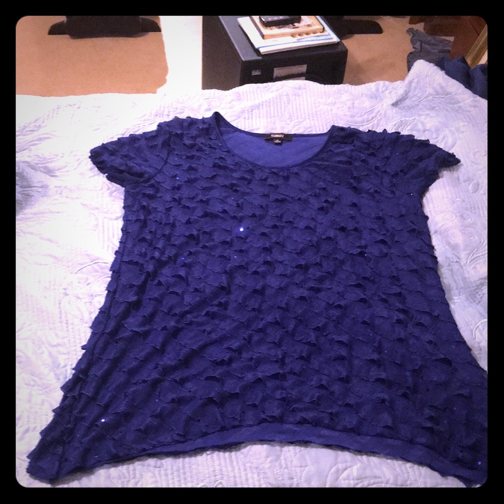 Elementz Royal Blue top